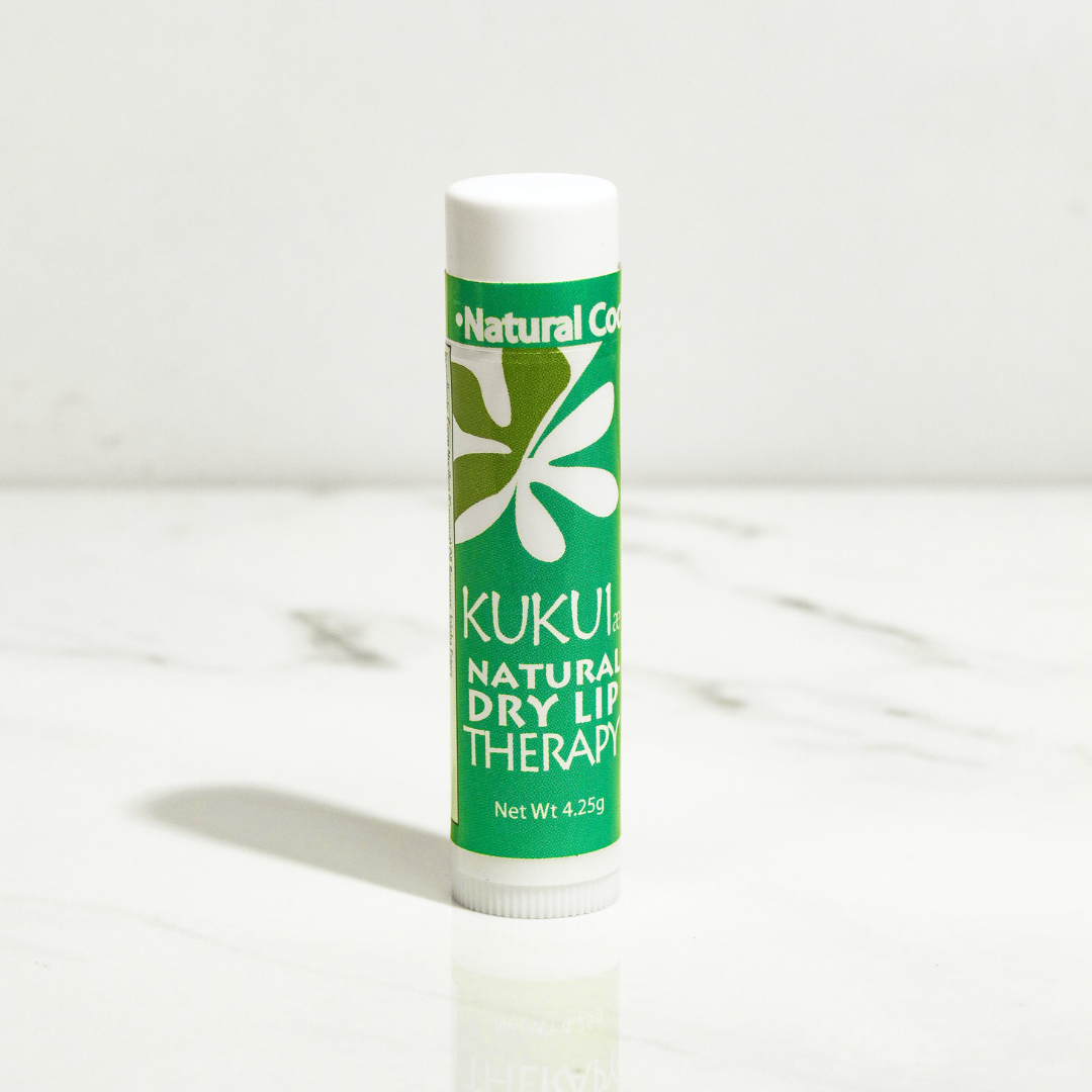 Kukui Natural Dry Lip Therapy Flavor-Free — Oils of Aloha